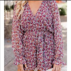 Floral Romper
